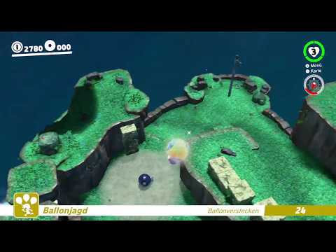 Super Mario Odyssey: ( Luigis Ballonjagd ) Mein versteckter Ballon im Kaskadenland.