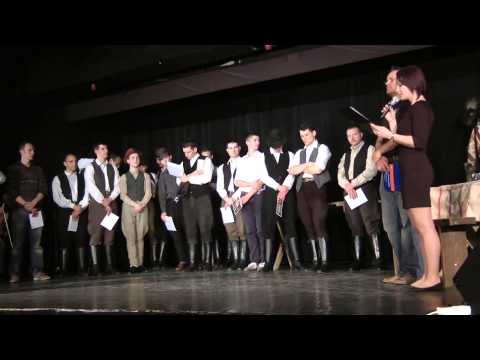 XVII. Legényesverseny - Díjátadás, díjazottak egyéni és közös tánca