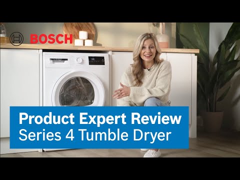 Bosch Series 4 Heat Pump Tumble Dryer | Expert Review | Bosch home UK/Ireland