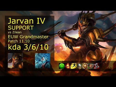 Jarvan IV Support & Samira vs Zilean & Kai'Sa - EUW Grandmaster 3/6/10 Patch 11.10 Gameplay