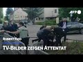 Slowakei TV Bilder Zeigen Attentat Auf Fico AFP