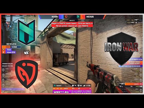 UPPER BRACKET SEMI-FINAL | Nexus vs NASR | IronWar Series #1 - HiGHLiGHTS | CSGO