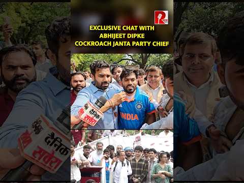 Exclusive Chat with Abhijeet Dipke, Cockroach Janta Party Chief