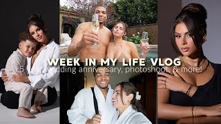 Week In My Life Vlog♡ Our 5 Year Wedding Anniversary, Photoshoot with the Kids, & More!