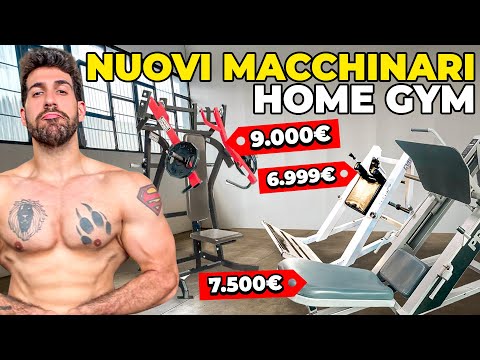 HO FINITO I SOLDI, 20 MILA EURO DI MACCHINARI NUOVI NELLA MIA HOME GYM