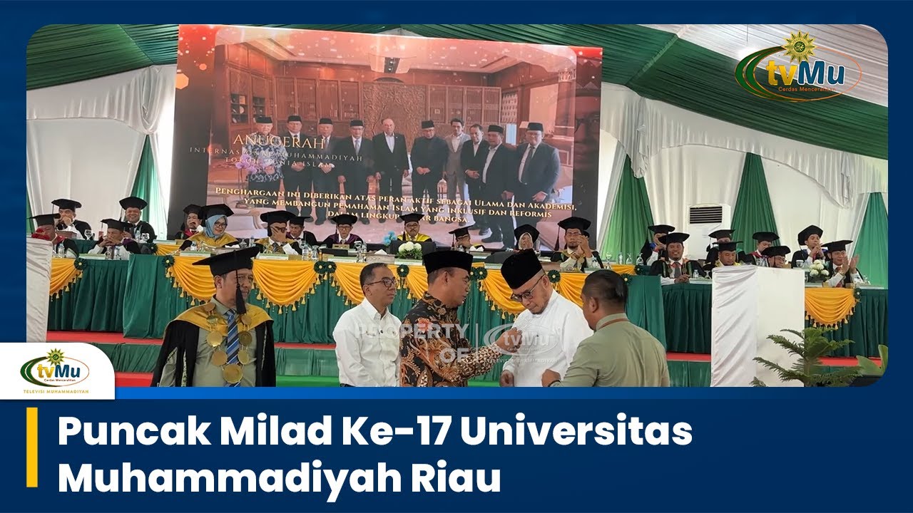 UMRI Gelar Sidang Senat Terbuka sekaligus Puncak Milad ke-17