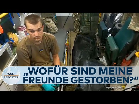 FREIWILLIG AN DER FRONT: Deutscher Sanitäter berichtet vom Grauen des Ukraine-Kriegs | WELT Reporter