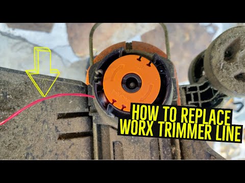 How to Replace Worx String Trimmer Line