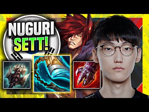 NUGURI DESTROYING WITH SETT! - FPX Nuguri Plays Sett Top vs Lee Sin! | Season 11