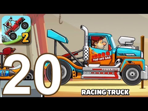 Hill Climb Racing 2 - Gameplay Walkthrough Part 20 - Racing Truck (iOS, Android)