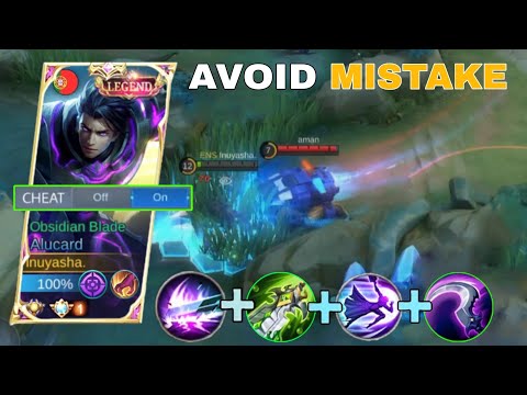 AVOID THIS MISTAKES TO WIN MORE IN MYTHICAL GLORY RANK! | ALUCARD BEST BUILD SET 2023 - MLBB