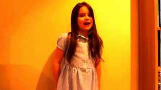 Grace Garcia 8 years old singing Naughty from Matilda The Musical