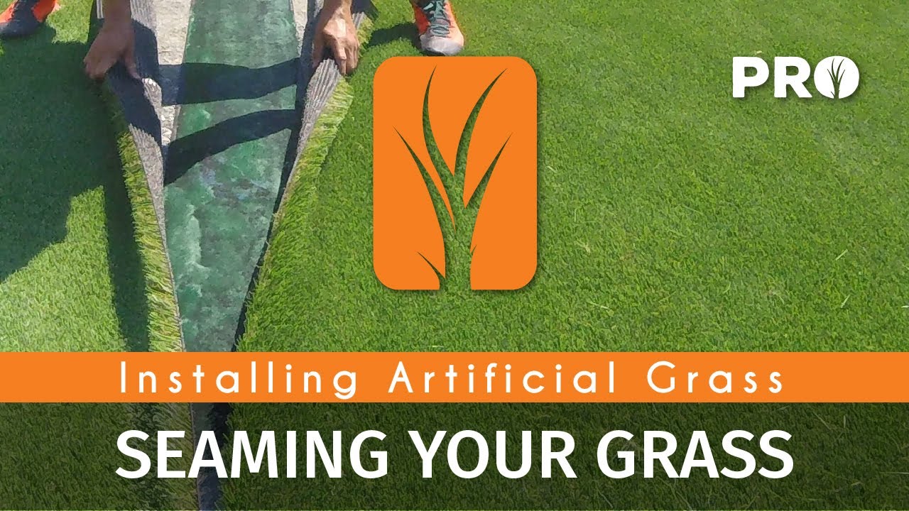 Watch video Seaming Artificial Grass - Step 6 Now Seaming Artificial Grass - Step 6