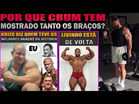 CBUM está escondendo algo? + Krizo compara braço com Phil Heath - Champanhe na mesa e mais + Pikachu