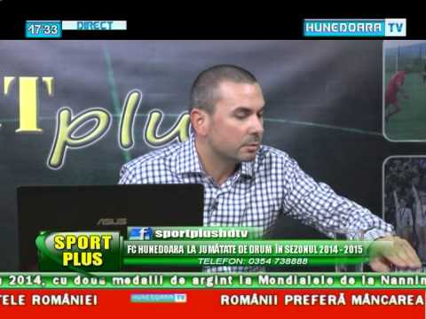 Sport Plus - Fc Hunedoara la jumatate de sezon - Titi Alexoi - 8 decembrie 2014