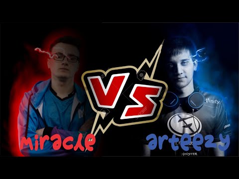 Miracle vs Arteezy EU server