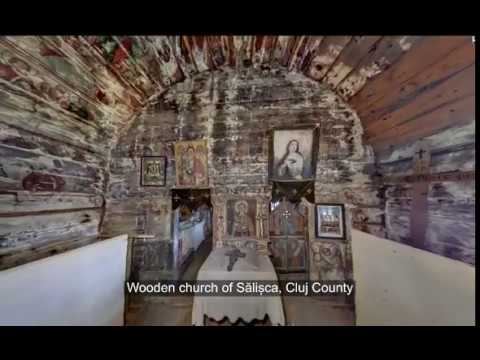 The “Holy Archangels Michael and Gabriel” wooden church  from Sălișca