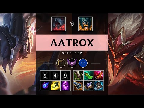 Aatrox Top vs Olaf: Unstoppable - EUW Master Patch 14.22