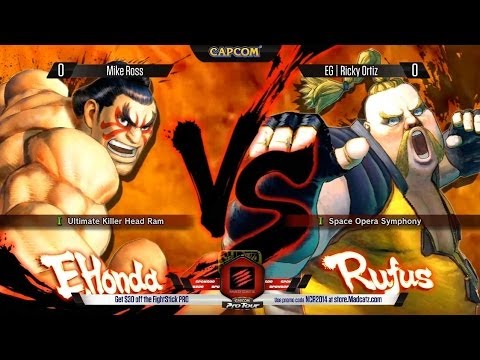 SSFIV: AE -  Mike Ross vs EG Ricky Ortiz - NCR2014 - Capcom Pro Tour