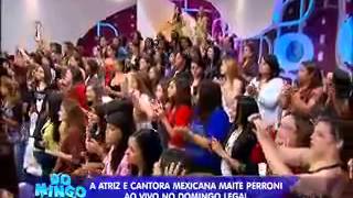 Maite Perroni - Ojos Divinos - Domingo Legal - 24.11.2013