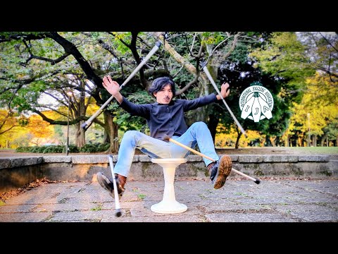 Staff Juggling by Kumi Kurata from Japan | IJA Tricks of the Month 