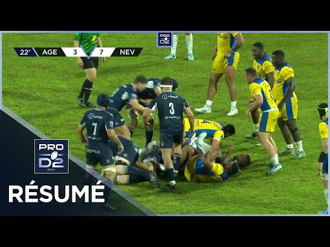 PRO D2 Saison 2024-2025 J04 - Résumé SU Agen – USON Nevers