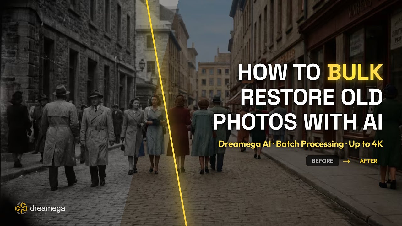 How to Batch Restore Old Photos with AI — Scratches, Fading, and Color Loss Fixed in Seconds