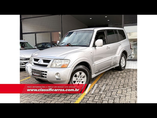 Vídeo MITSUBISHI PAJERO FULL 3.2 GLS 4X4 16V TURBO INTERCOOLER DIESEL 4P AUTOMÁTICO