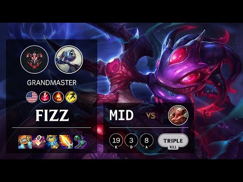 Fizz Mid vs Vladimir - NA Grandmaster Patch 11.10