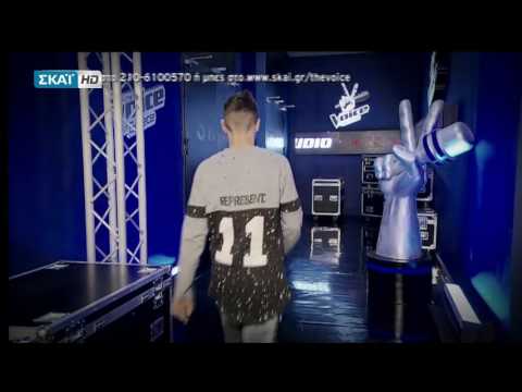 The Voice Of Greece 3 Παναγιώτης Χατζηπαππάς[Thinking out loud].23/11/2016