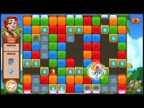 Lost Island Blast Adventure Level 1189 - NO BOOSTERS 🏝️ | SKILLGAMING ✔️