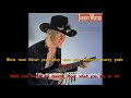 Johnny Winter - Unseen Eye {serious karaoke}