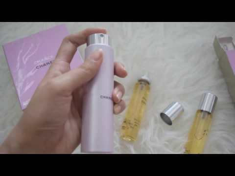 Video Chance Eau de Toilette Chanel for women twist and spray