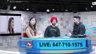 Rav maan singer Interview with apnapunjab tv