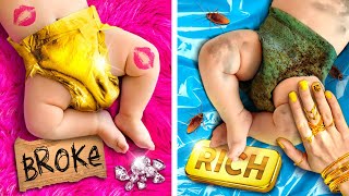 BILLIONAIRES Adopted POOR Girl - My MOM Loves my POOR SISTER More | Relatable by La La Life