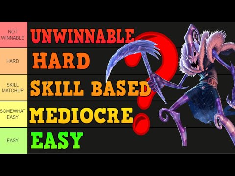 ULTIMATE FIDDLESTICKS MATCHUP TIER LIST FOR SEASON 12 | JUNGLE ONLY