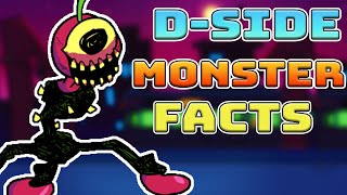 Top D-Side Monster Facts in fnf (D-Side Mod)