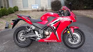 Video Thumbnail for 2021 Honda CBR300R