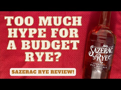 Sazerac Rye Whiskey Review | Budget Buffalo Trace Worth Hunting?