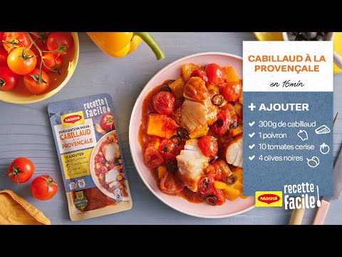 MAGGI® Recette Facile! - Cabillaud à la provençale