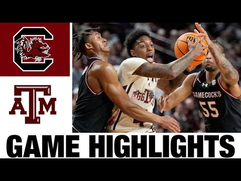South Carolina vs Texas A&M Highlights | Men's Basketball | College Basketball 2025