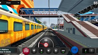 Indian Railways ki Real Feelings!🚂 | WAP7 High Speed Action | Indian Train Simulator🛤️