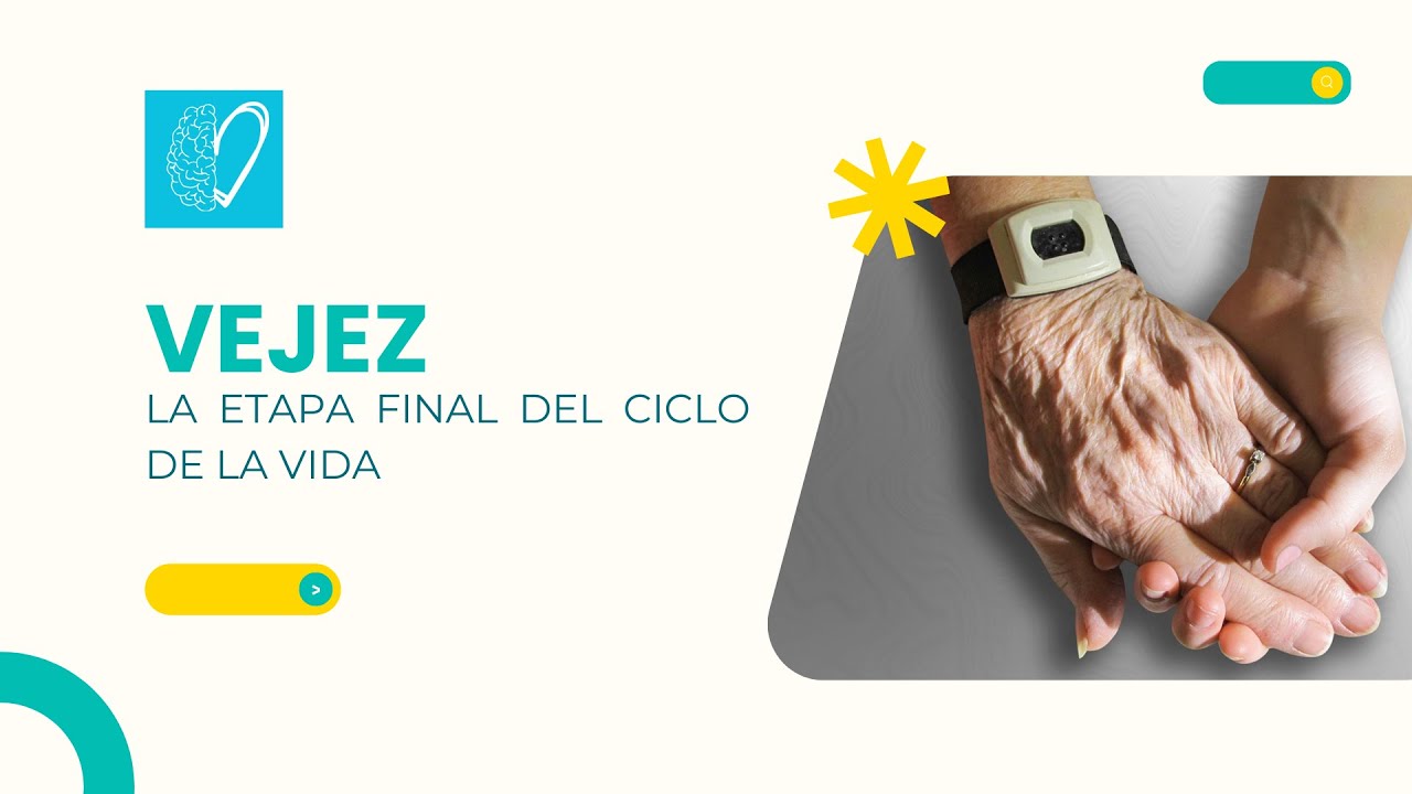 Etapas del desarrollo: La Vejez, la etapa final del ciclo de la vida.