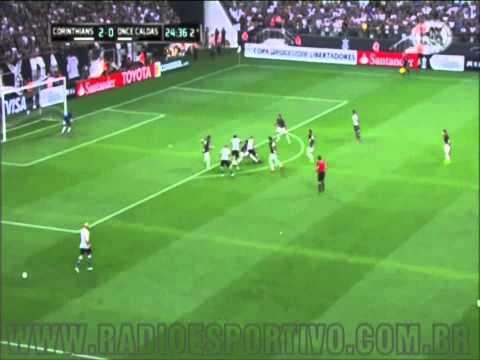 Corinthians 4 x 0 Once Caldas - Narração: Éder Luiz ( Transamérica ) Libertadores - 04/02/2015