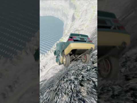 CARS vs GIANT LAVA PIT-BEAMNG.DRIVE #shorts #beamng #gaming #carrace #crash #viral