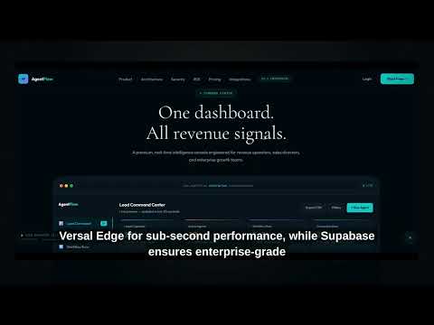 AgentFlow Enterprise 소개 영상