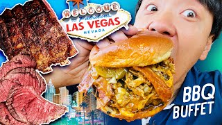 All You Can Eat LAS VEGAS BBQ BUFFET | ANYTHING on The Menu!