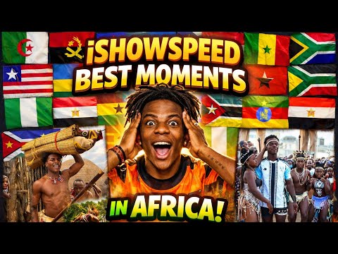Ishowspeed Africa Tour Best Moments