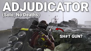 Is the Adjudicator still good on Automatons? | Helldivers 2 - Solo No Deaths Max Difficulty
