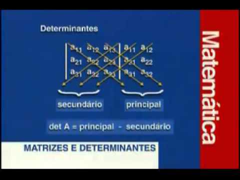 Matemática  Matriz e Determinante Parte 2